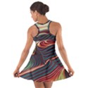 Dessert storm wave  Pattern  Cotton Racerback Dress View2