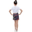 Dessert storm wave  Pattern  Kids  Tennis Skirt View2