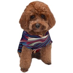 Dessert Storm Wave  pattern  Dog T-shirt by coffeus