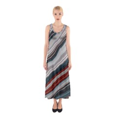 Dessert Road  pattern  All Over Print Design Sleeveless Maxi Dress by coffeus