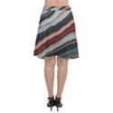 Dessert road  Pattern  all over print design Chiffon Wrap Front Skirt View2