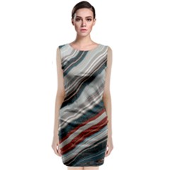 Dessert Road  pattern  All Over Print Design Classic Sleeveless Midi Dress by coffeus