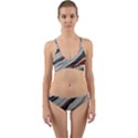 Dessert road  Pattern  all over print design Wrap Around Bikini Set View1