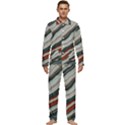 Dessert road  Pattern  all over print design Men s Long Sleeve Velvet Pocket Pajamas Set View1