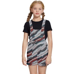 Dessert Road  pattern  All Over Print Design Kids  Short Overalls by coffeus