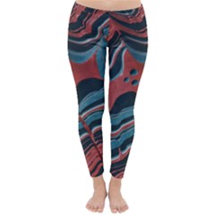 Dessert Land  pattern  All Over Print Design Classic Winter Leggings by coffeus