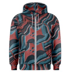 Dessert Land  pattern  All Over Print Design Men s Zipper Hoodie by coffeus