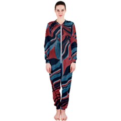 Dessert Land  pattern  All Over Print Design Onepiece Jumpsuit (ladies) by coffeus