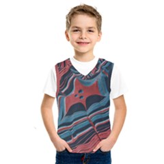 Dessert Land  pattern  All Over Print Design Kids  Basketball Tank Top by coffeus