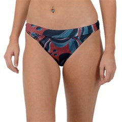 Dessert Land  pattern  All Over Print Design Band Bikini Bottoms by coffeus