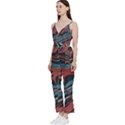 Dessert land  Pattern  all over print design V-Neck Camisole Jumpsuit View2