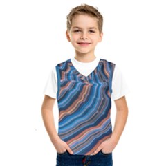 Dessert Waves  pattern  All Over Print Design Kids  Basketball Tank Top by coffeus