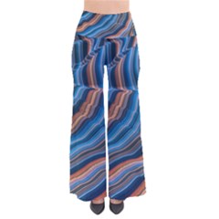 Dessert Waves  pattern  All Over Print Design So Vintage Palazzo Pants by coffeus