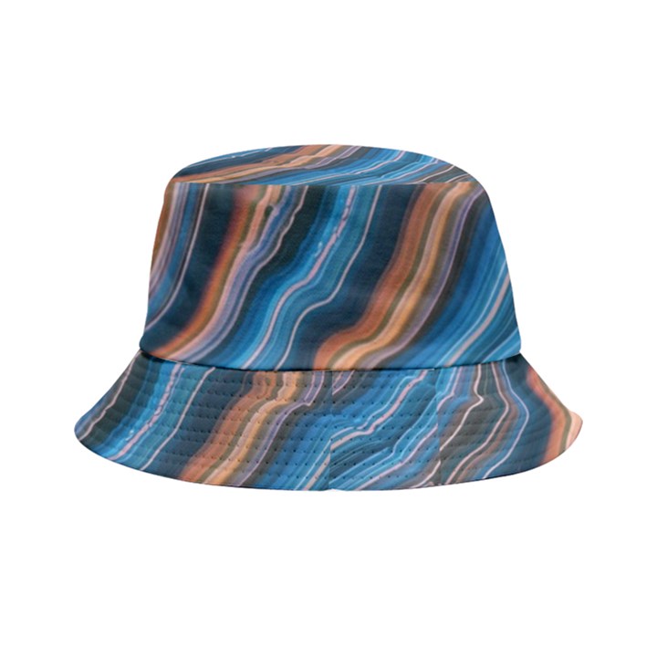 Dessert waves  Pattern  all over Print design Bucket Hat