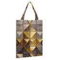 Golden Mosaic Tiles  Classic Tote Bag View2