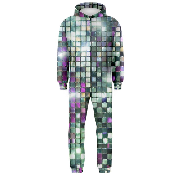 Disco Mosaic Magic Hooded Jumpsuit (Men)