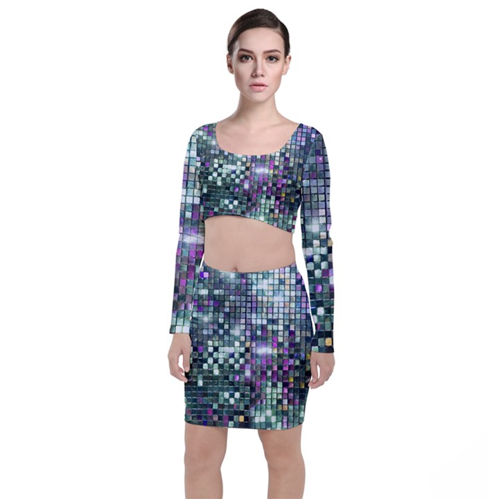 Disco Mosaic Magic Top and Skirt Sets