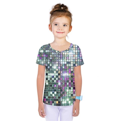 Disco Mosaic Magic Kids  One Piece T-shirt by essentialimage365