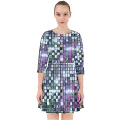 Disco Mosaic Magic Smock Dress by essentialimage365