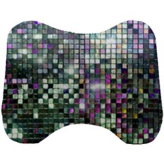 Disco Mosaic Magic Head Support Cushion by essentialimage365