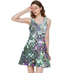 Disco Mosaic Magic Inside Out Racerback Dress by essentialimage365