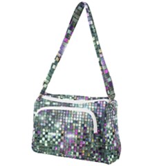 Disco Mosaic Magic Front Pocket Crossbody Bag by essentialimage365