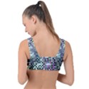 Disco Mosaic Magic Front Tie Bikini Top View2