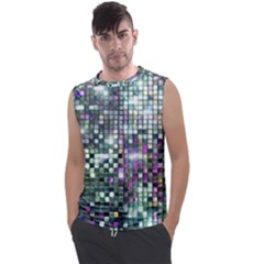 Disco Mosaic Magic Men s Regular Tank Top