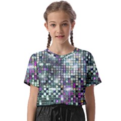 Disco Mosaic Magic Kids  Basic T-shirt by essentialimage365