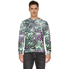 Disco Mosaic Magic Men s Fleece Sweatshirt by essentialimage365