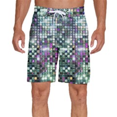 Disco Mosaic Magic Men s Beach Shorts by essentialimage365