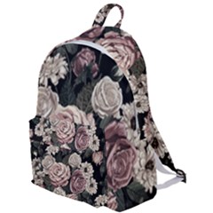 Elegant Seamless Pattern Blush Toned Rustic Flowers The Plain Backpack by Hannah976