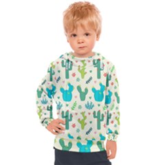 Outer Space Seamless Background Kids  Hooded Pullover by Hannah976