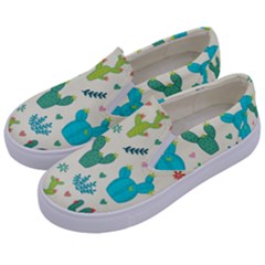 Space Patterns Kids  Canvas Slip Ons by Hannah976