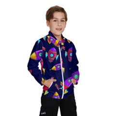 Space Patterns Kids  Windbreaker by Hannah976