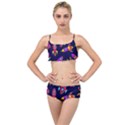 Space Patterns Layered Top Bikini Set View1