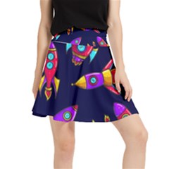 Space Patterns Waistband Skirt by Hannah976