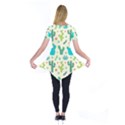 Cactus Succulents Floral Seamless Pattern Short Sleeve Tunic  View2