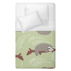 Sloths Pattern Design Duvet Cover (single Size) by Hannah976