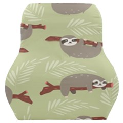 Sloths Pattern Design Car Seat Back Cushion  by Hannah976