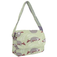 Sloths Pattern Design Courier Bag by Hannah976