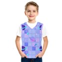 Seamless Pattern Pastel Galaxy Future Kids  Basketball Tank Top View1