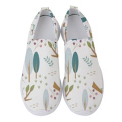 Pattern Sloth Woodland Women s Slip On Sneakers by Hannah976