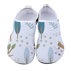 Pattern Sloth Woodland Kids  Sock-style Water Shoes by Hannah976