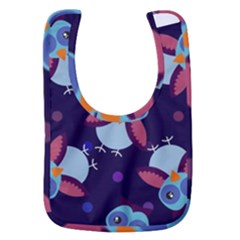 Owl Pattern Background Baby Bib