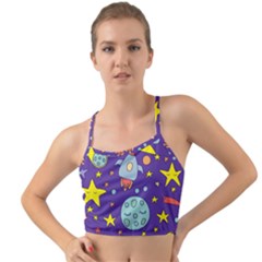 Card With Lovely Planets Mini Tank Bikini Top by Hannah976