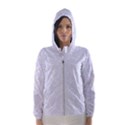 Tropical Monstera Women s Hooded Windbreaker View1