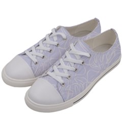 Tropical Monstera Men s Low Top Canvas Sneakers by ConteMonfrey