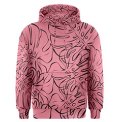 Pink Monstera Men s Core Hoodie by ConteMonfrey