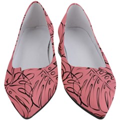 Pink Monstera Women s Block Heels  by ConteMonfrey